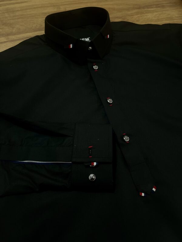 SEM Black Kurta Pajama - Contemporary Style, Unmatched Comfort - Image 3